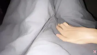 Horny Teen Babe Playing with Her Tiny Wet Pussy POV
