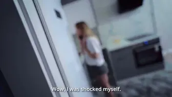 Blonde Slut Cheated On Boyfriend, Anal with Stepbrother